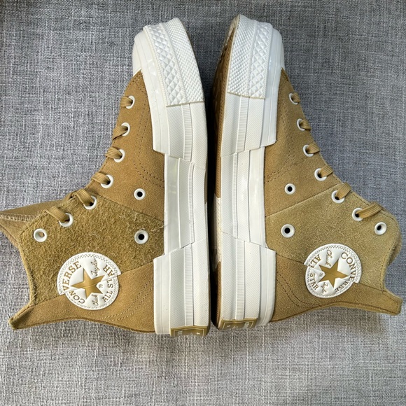 Converse Shoes - CONVERSE Chuck 70 Plus Suede Sneakers High Top Shoes Dunescape 8.5